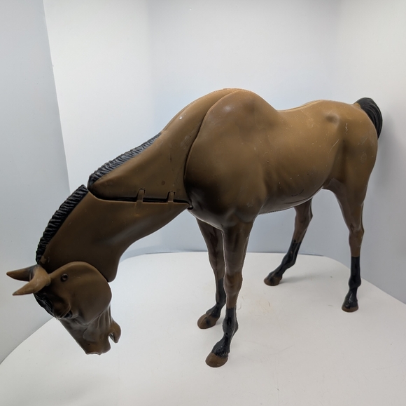 Vintage Marks Toys Johnny West Horse Action Figure Movable Head - Picture 2 of 7